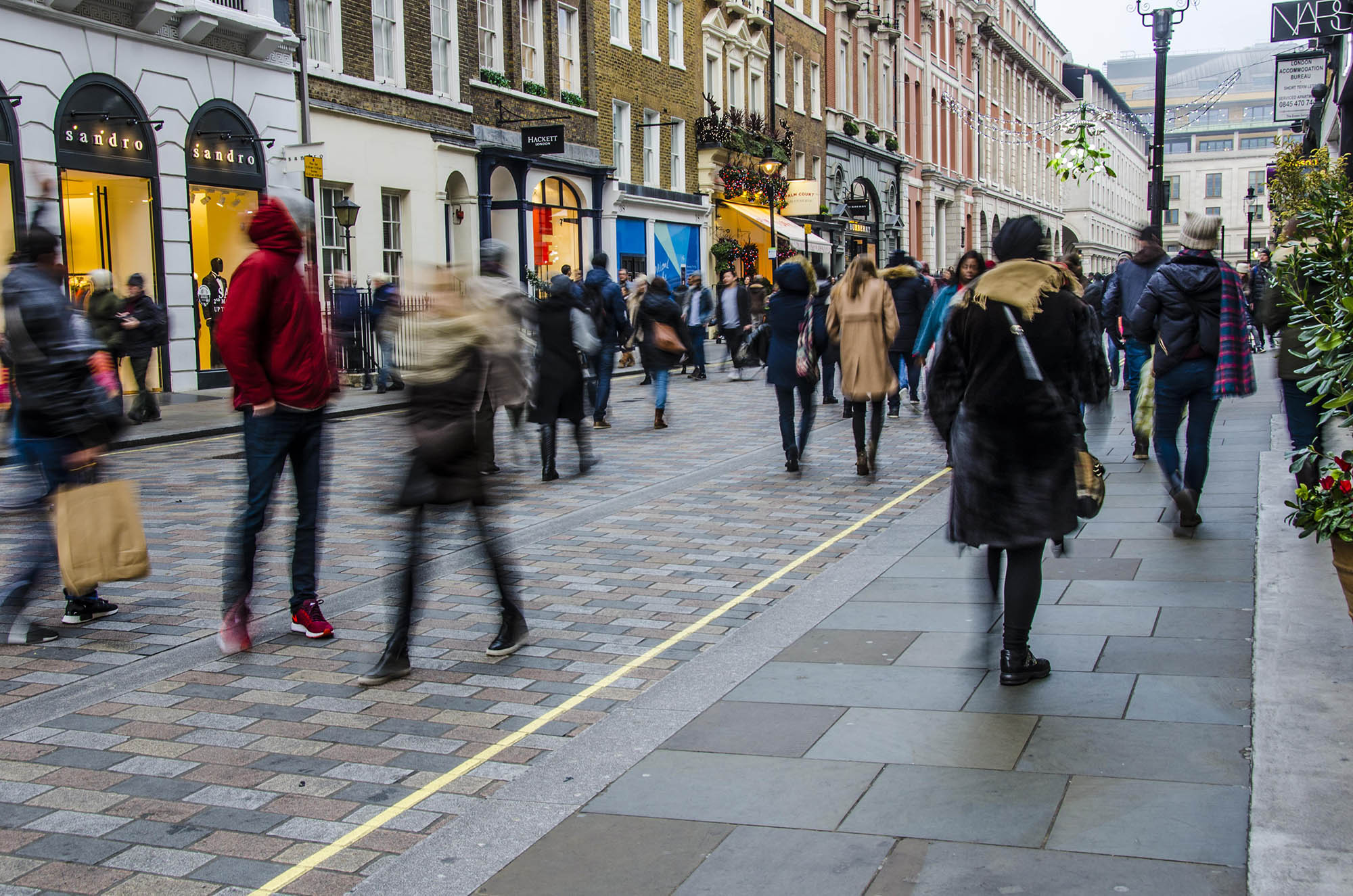 Busy Street Scene Compressed